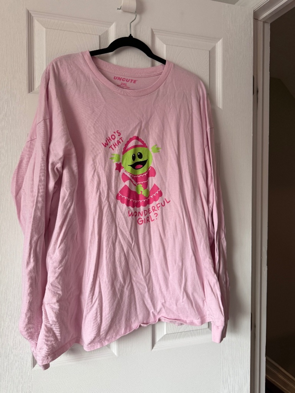 Uncute Nanalan Mona Who's That Wonderful Girl? Long-Sleeve T-Shirt
